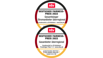 123energie gewinnt den Award Fairster Anbieter von n-tv