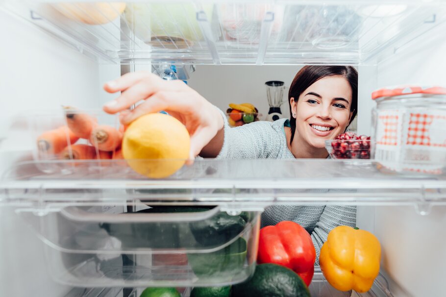 Kühlschrank, Obst, Gemüse