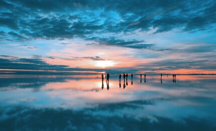 Menschen, Eis, Natur